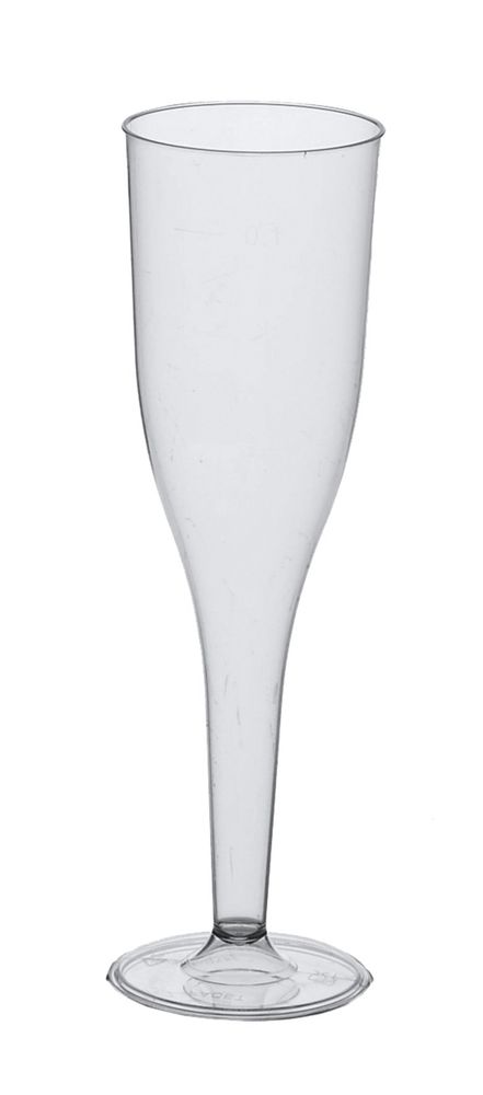 Verres à pied Papstar, polystyrène, 0,1 l, transparent - 500 pièces