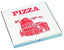 Carton à pizza Papstar, 30x30 cm – 100 pièces