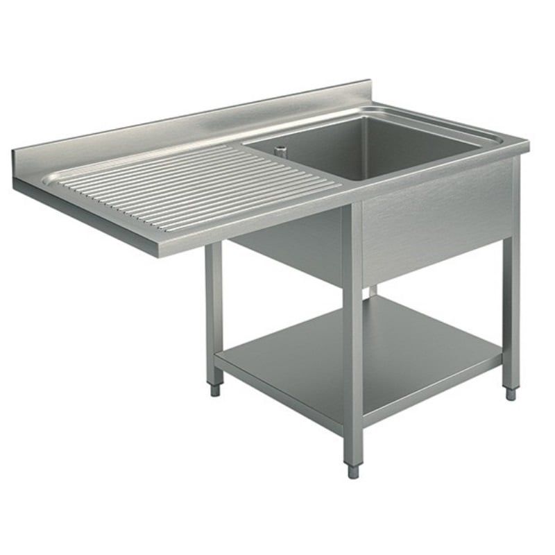 Plonge passage lave-vaisselle ECO 12x7 avec 1 bac à droite