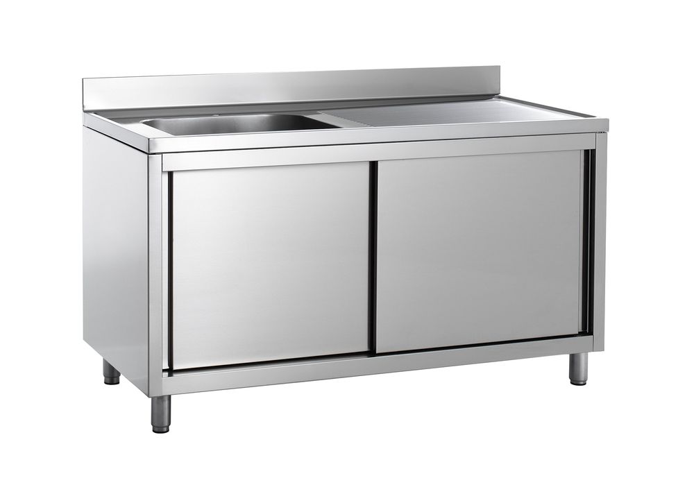 Plonge Eco 12x7 avec 1 bac à gauche