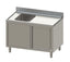 Plonge sur armoire Eco 14x6 avec 1 bacs à gauche