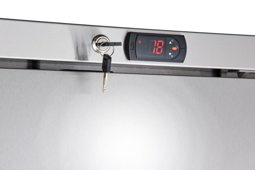Réfrigérateur de stockage en inox Eco 380