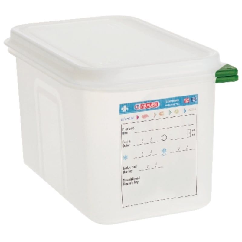 Araven Récipients pour aliments avec code couleur GN 1/4, 15 cm