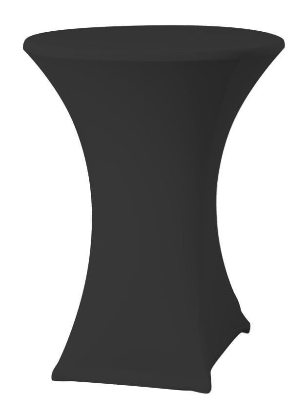 Housse de table de bar Fox Stretch, gris anthracite