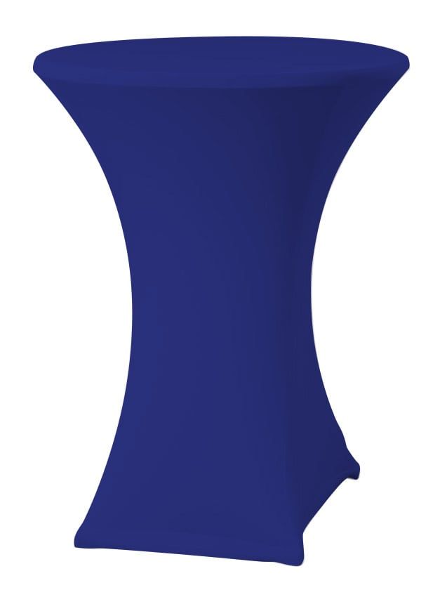 Housse de table de bar Fox Stretch, bleu foncé