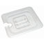 Couvercle Vogue GN 1/2 avec ouverture pour cuillère, en polycarbonate