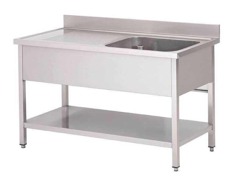 Plonge Basic 12x7 avec 1 bac à droite