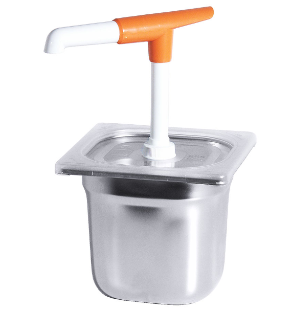Distributeur de sauce GN 1/6, 3,4 litres, hauteur : 31cm