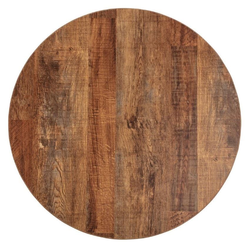 Plateau de table rond Bolero Urban Dark 60 cm