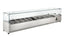 Saladette à poser ECO 7x GN 1/4 avec vitre