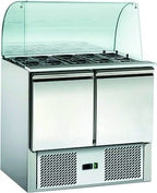 Saladette ECO 900 2 portes et pare haleine